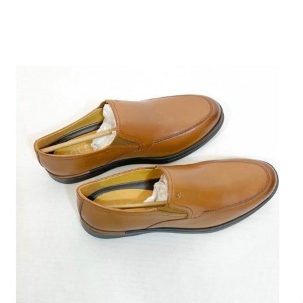 Cole Haan Nike Comfort NWB 9.5M British Tan Leather Loafer - Picture 4 of 5
